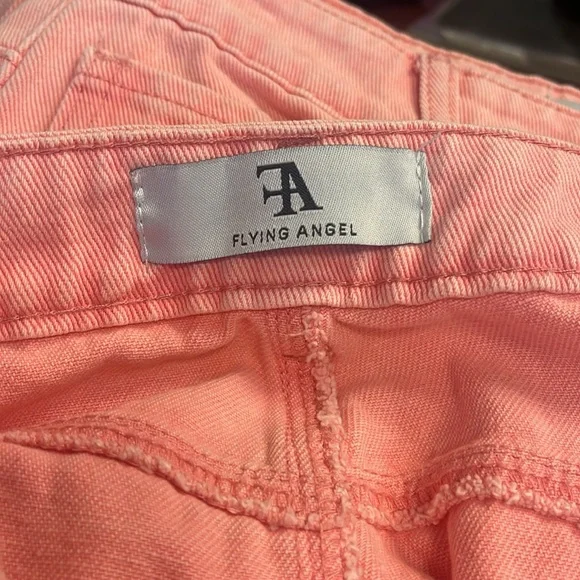 🔥FINAL🔥 NWT Flying Angel High Rise Loose Fit Denim Cargo Jeans - Picture 6 of 9